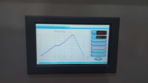 Dental Sintering Furnace - Touch Screen Panel