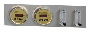 Pressure measurement and monitoring of large tube furnace