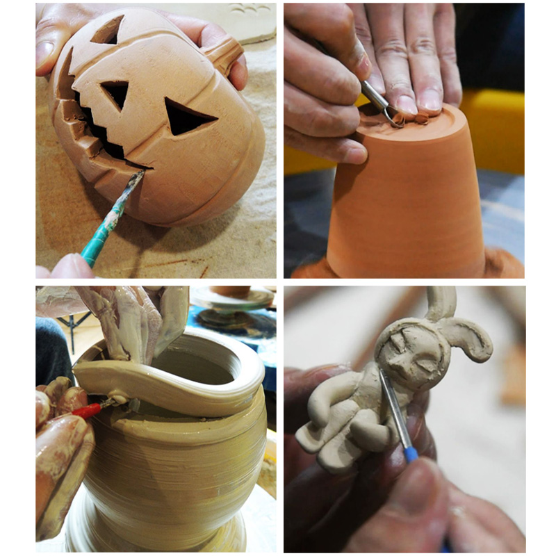 Applications of Clay Sculpting Tools