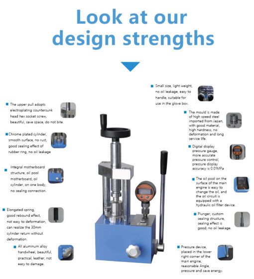 Details of Isostatic Tablet Press (2)