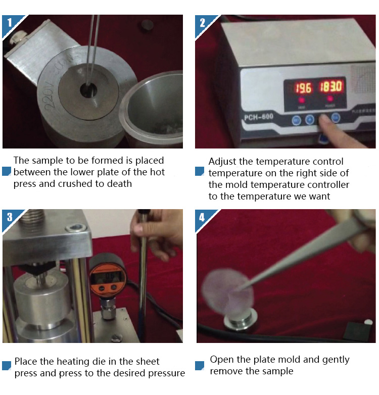 Operation Steps of Round Electric Heating Mold