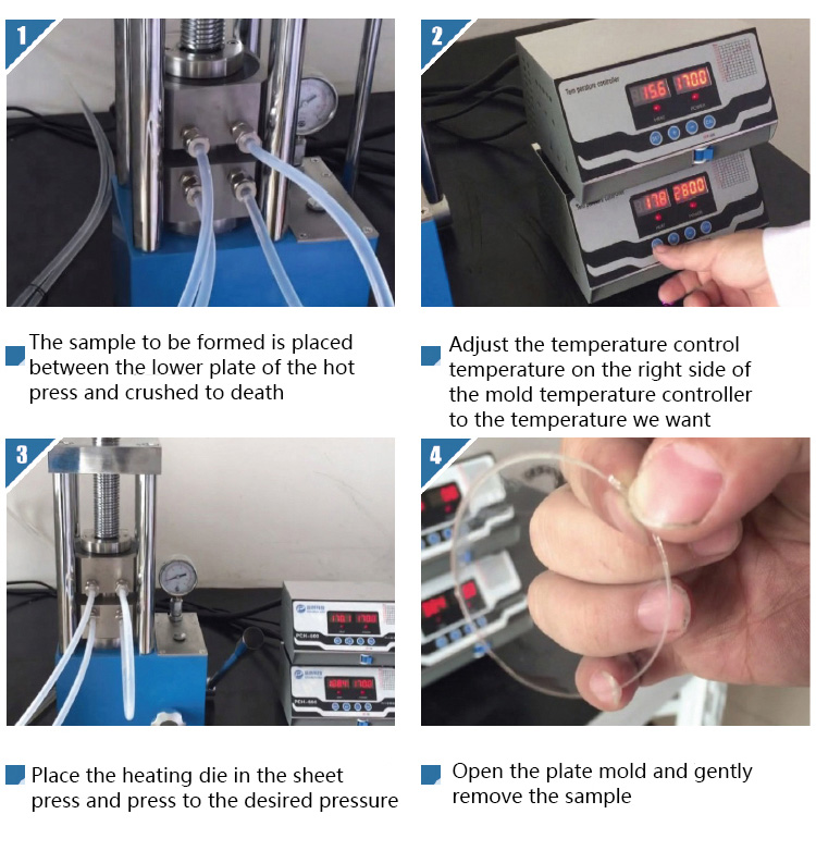 Operation Steps of Square Heating Plate