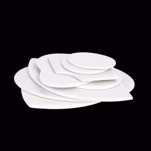 Plate of White Ceramic