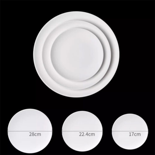 Sizes of Ceramic Bisque Plate