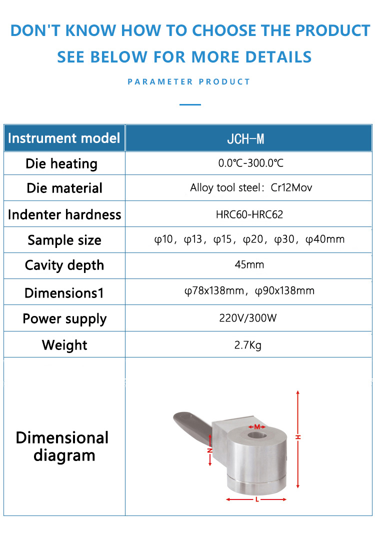 Specifcation of Round Electric Heating Mold