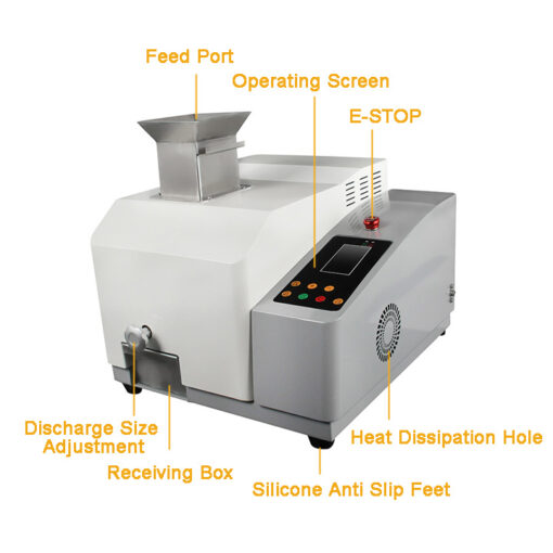 Structure of Lab Jaw Crusher