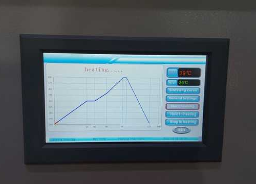 Touch Screen of 1200 Celsius Furnace for Analysis