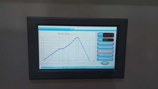 Touch Screen of 1200 Celsius Furnace for Analysis