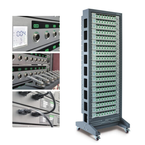 Portable Rack for Holding Battery Testing System (2)