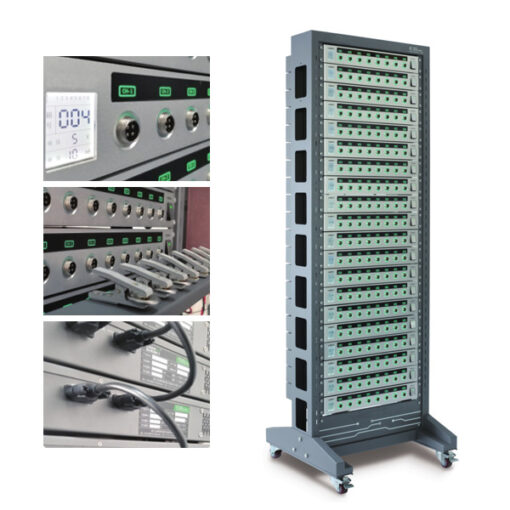 Portable Rack for Holding Battery Testing System (2)