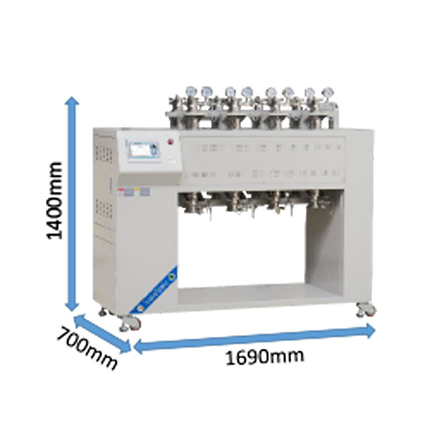 Eight-Channel Tube Furnace -- ZYLAB