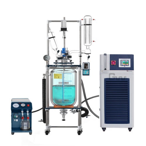 50L Jacketed Glass Reactor Turnkey Solution