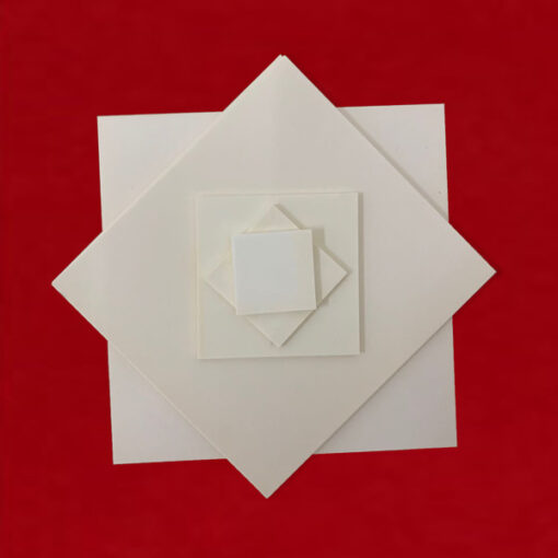 High Temperature Resistance 99% Alumina Ceramic Plate