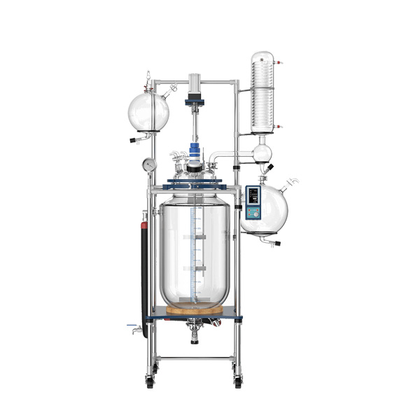 100L Jacketed Glass Reactor