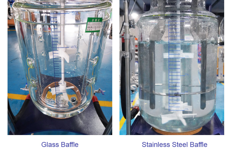 Glass Baffle and Stainless Steel Baffle