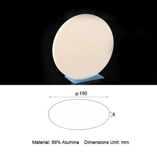 190mm High Purity Alumina Ceramic Disk