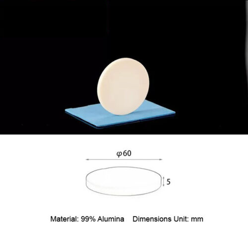 60mm High Purity Alumina Ceramic Disk