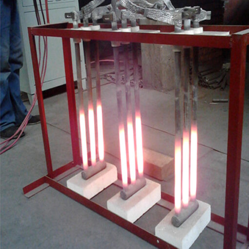 W Type Silicon Carbide Heating Element Testing