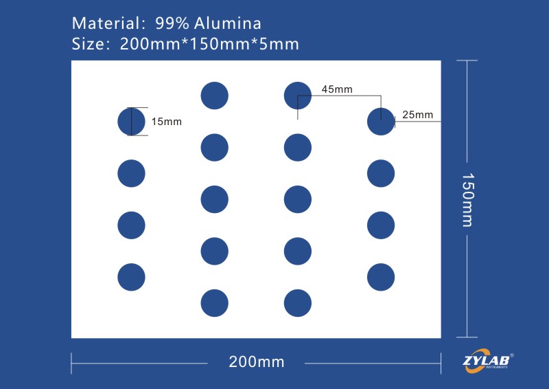 Custom Alumina Furnace Furniture Drilling