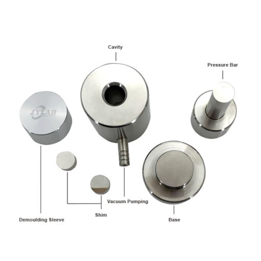 Exploded View of Cylindrical Pill Press Mold Kit