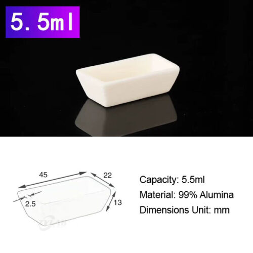 5.5ml Alumina Crucible