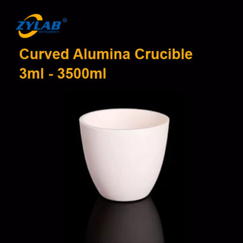 99% Alumina Curved Muffle Furnace Crucible