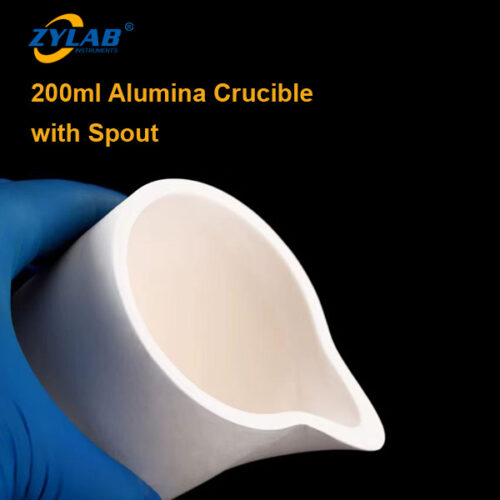 99% High-Purity Alumina Crucible with Spout