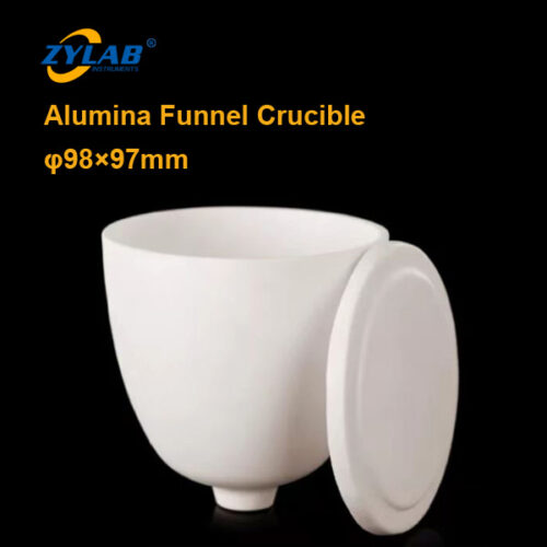 99% High-Purity Alumina Funnel Crucible