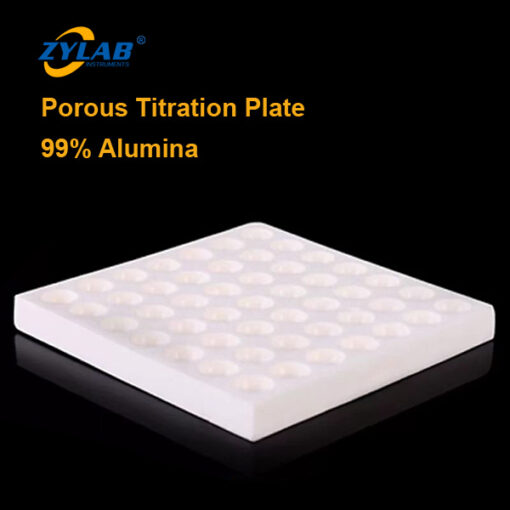 Customizable Alumina Titration Plate for Lab Applications