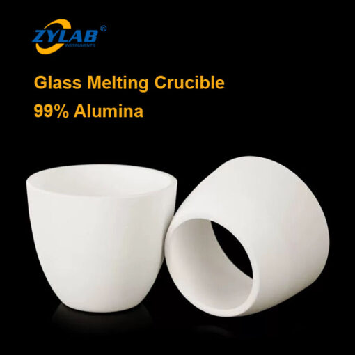 Glass Melting Crucible for Laboratory Experiments