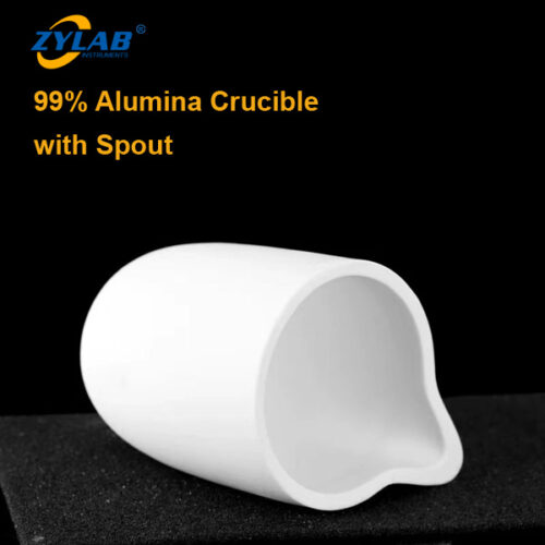 Premium Alumina Crucible with Spout