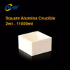 Square Alumina Crucibles for Muffle Furnace